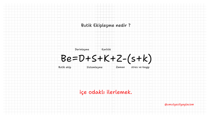 Butik Ekipleşmek Nedir ?